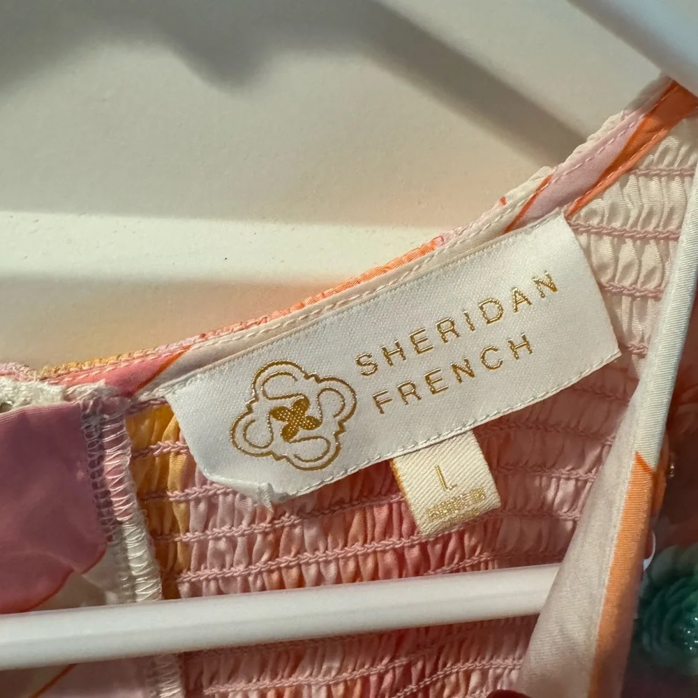 Sheridan French Stacey dress in Peony Wave - Picture 3 of 8